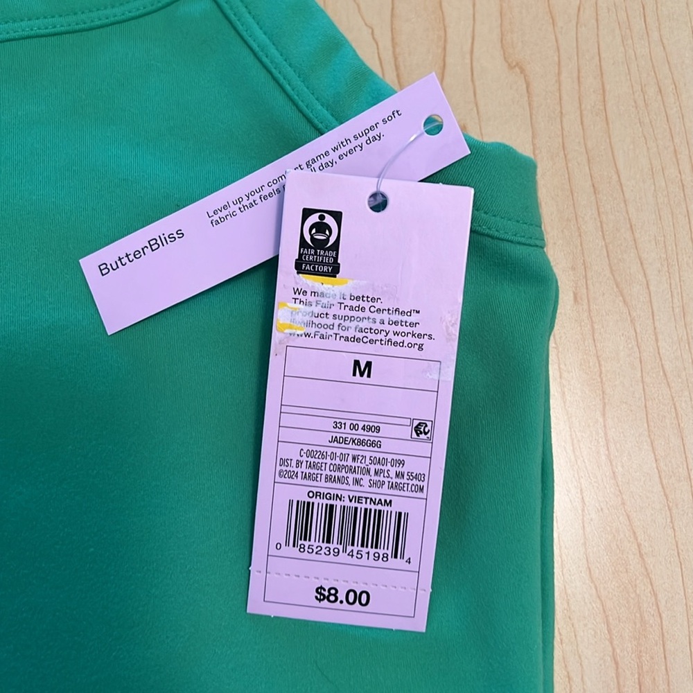 🌟5/$20 Jade Green Crop Top - Picture 4 of 5